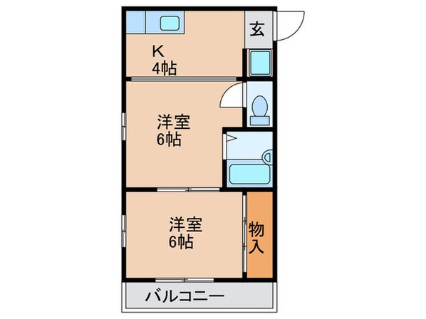 ニュ－シティ－マンションの物件間取画像